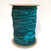 1 row 6 mm elastic cup sequin - TURQUOISE GREEN