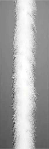 Marabou Boa - WHITE (fehér)