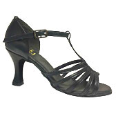 Carmen latin dance shoes - Black (Fekete)