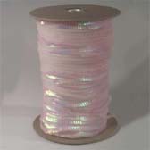 1 row 6 mm elastic iridescent cup sequin - BABY PINK