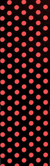 Polka dot material - BLACK/RED 71 LYB