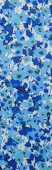 Printed pattern lycra - BLUE