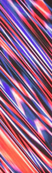Stripped material - RED/BLUE