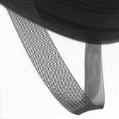 Horsehair ribbon 14 mm width - Black (Fekete)